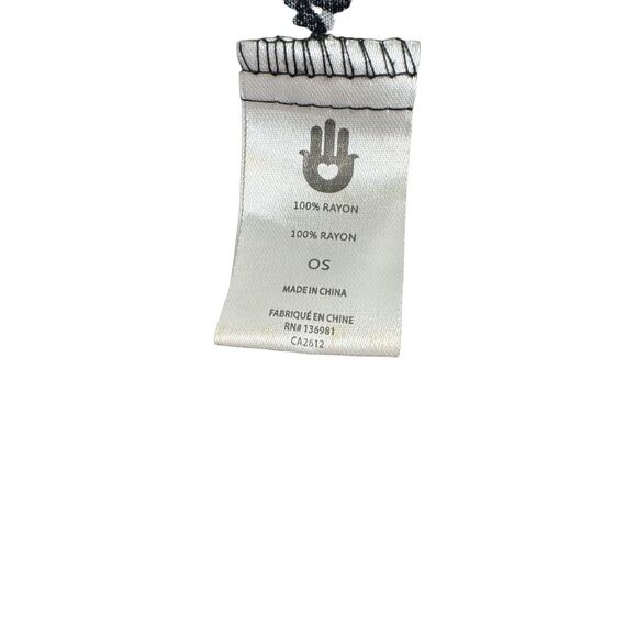 Spritual Gangster Maya Black 3/4 Sleeve Floral Kimono Cardigan One Size Pocket - Picture 4 of 10